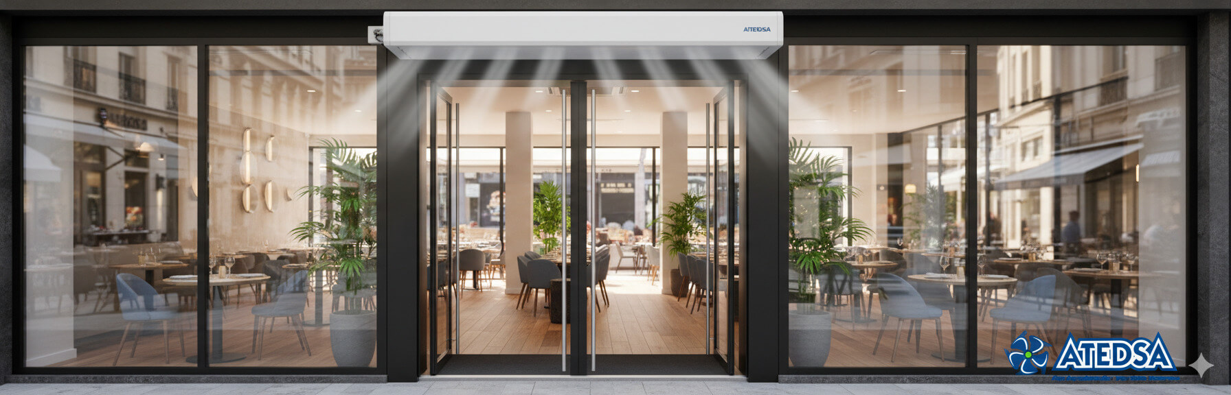 Cortinas de aire para restaurantes guía completa para optimizar tu negocio